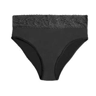 Braga Menstrual BIKINI  Flujo Abundante L Negro